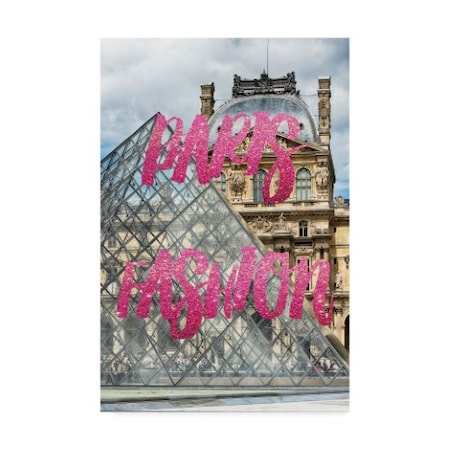 Philippe Hugonnard 'Paris Fashion The Louvre III' Canvas Art,22x32
